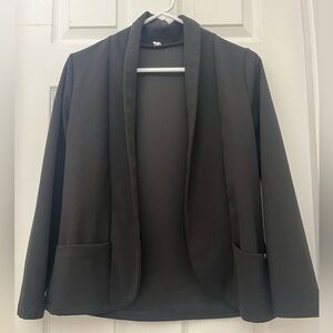 Women’s Small black blazer with pockets